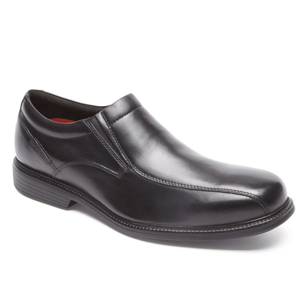 Rockport Mens Slip-On Black - Charles Road - UK 125-JILHFV